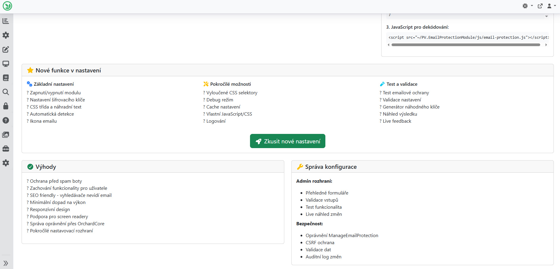 Email Protection Module